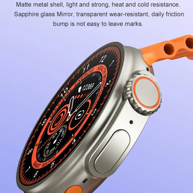 K9 Ultra Pro Dây silicone 1.39 inch Đồng hồ thông minh chống nước IP67 Hỗ trợ gọi Bluetooth / NFC