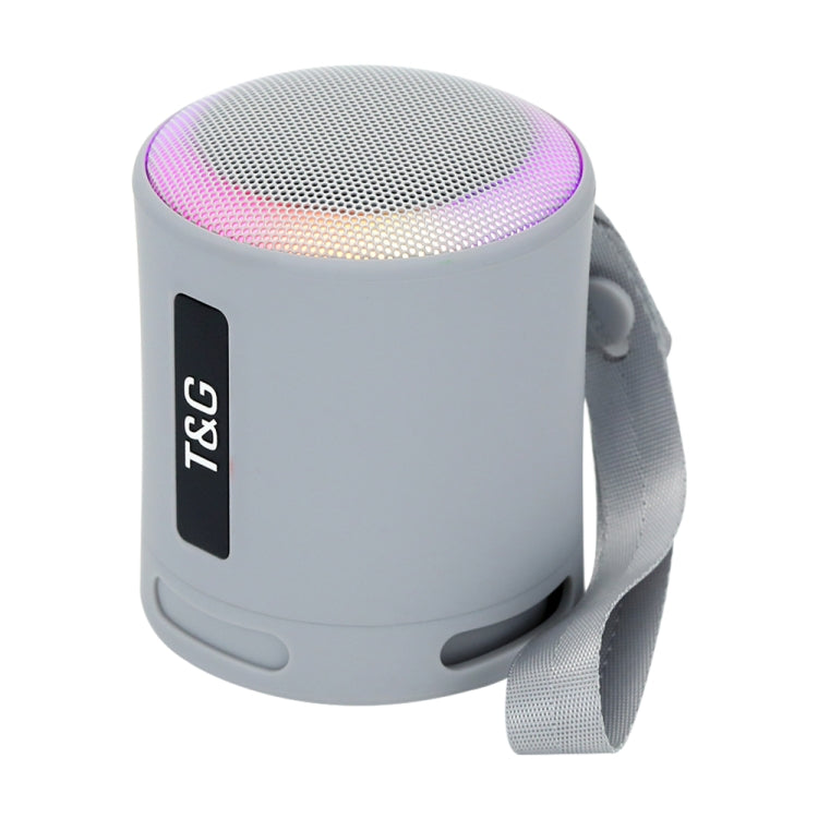 Loa Bluetooth không dây T&G TG373 ngoài trời có đèn LED RGB đa màu và loa siêu trầm