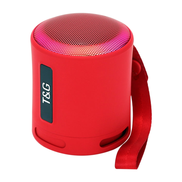 Loa Bluetooth không dây T&G TG373 ngoài trời có đèn LED RGB đa màu và loa siêu trầm