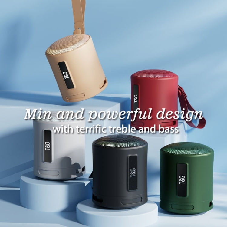 Loa Bluetooth không dây T&G TG373 ngoài trời có đèn LED RGB đa màu và loa siêu trầm