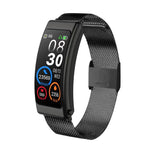 K13 Dây thép 1.14 inch Đồng hồ thông minh có tai nghe tháo rời Hỗ trợ gọi Bluetooth, Dây thép (Đen), Dây thép (Vàng)