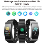 K50+ Dây da 0.96 inch Đồng hồ thông minh có tai nghe tháo rời Chống nước Life Hỗ trợ gọi Bluetooth, Dây da (Đen)