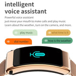 K50 Dây thép 1.08 inch Đồng hồ thông minh có tai nghe tháo rời Chống nước IP67 Hỗ trợ gọi Bluetooth, Dây thép (Đen), Dây thép (Vàng), Dây thép