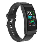 K50 Dây silicone 1.08 inch Đồng hồ thông minh có tai nghe tháo rời Chống nước IP67 Hỗ trợ gọi Bluetooth, Dây silicone (Đen), Dây silicone (Đen Bạc)