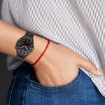22mm Two-color Stripe Silicone Watch Band, For Huawei Watch GT 3 SE