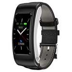 K60 Dây da 1.08 inch Đồng hồ thông minh có tai nghe tháo rời Chống nước Life Hỗ trợ gọi Bluetooth, Dây da (Đen Bạc), Dây da (Nâu), Dây da (Đen), Dây da (Nâu Bạc)