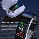 K60 Dây da 1.08 inch Đồng hồ thông minh có tai nghe tháo rời Chống nước Life Hỗ trợ gọi Bluetooth, Dây da (Đen Bạc), Dây da (Nâu), Dây da (Đen), Dây da (Nâu Bạc)