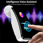 K60 Dây da 1.08 inch Đồng hồ thông minh có tai nghe tháo rời Chống nước Life Hỗ trợ gọi Bluetooth, Dây da (Đen Bạc), Dây da (Nâu), Dây da (Đen), Dây da (Nâu Bạc)