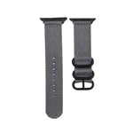 Dây đồng hồ vải bố khóa đen, Dành cho Apple Watch Series 8&7 41mm, Dành cho Apple Watch Series 8&7 45mm