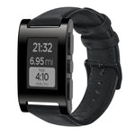Dây đồng hồ da thật sáp dầu, dành cho Amazfit GTR 47mm / Pace / Stratos, Amazfit 2 Stratos, Ticwatch Pro / E2 / S2, Pebble Gen 1, Pebble Time