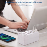 Trạm sạc USB để bàn 20 cổng HUB