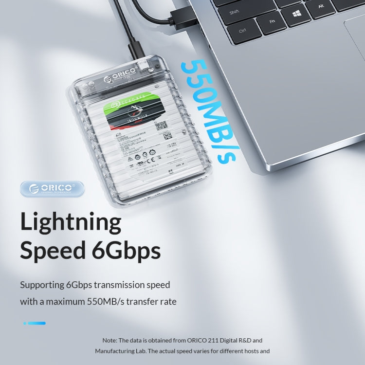 Vỏ ổ cứng ngoài ORICO 2139C3-V1 USB3.0 2.5 inch