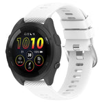 22mm Solid Color Silicone Watch Band, For Garmin Forerunner 265