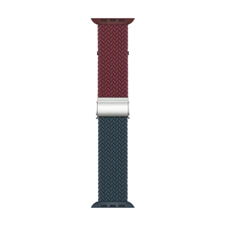 Dây đồng hồ khóa thêu bện nylon, Dành cho Apple Watch Series 8&7 41mm, Dành cho Apple Watch Series 8&7 45mm