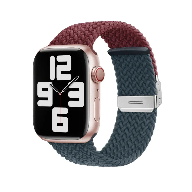 Dây đồng hồ khóa thêu bện nylon, Dành cho Apple Watch Series 8&7 41mm, Dành cho Apple Watch Series 8&7 45mm