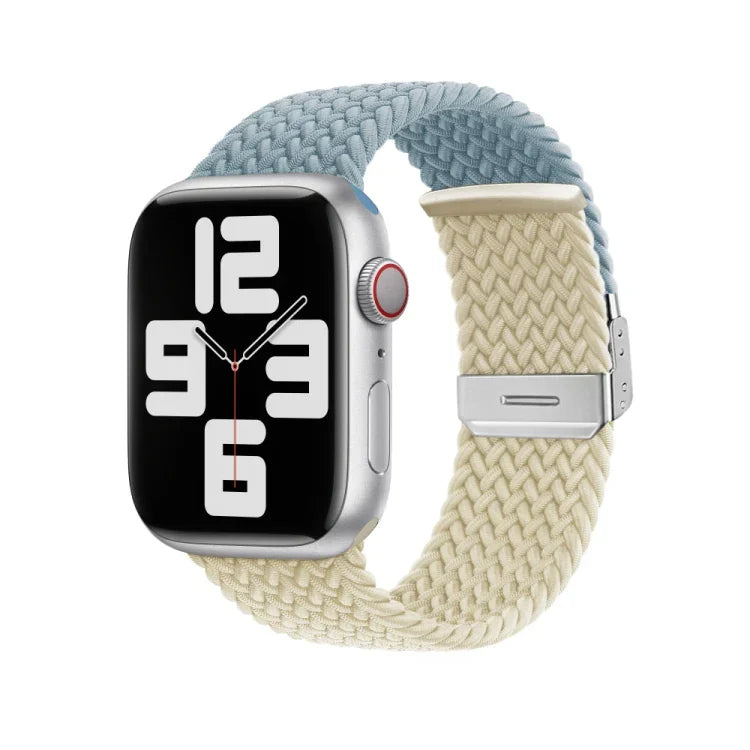Dây đồng hồ khóa thêu bện nylon, Dành cho Apple Watch Series 8&7 41mm, Dành cho Apple Watch Series 8&7 45mm