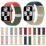 Dây đồng hồ khóa thêu bện nylon, Dành cho Apple Watch Series 8&7 41mm, Dành cho Apple Watch Series 8&7 45mm