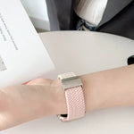 Dây đồng hồ khóa thêu bện nylon, Dành cho Apple Watch Series 8&7 41mm, Dành cho Apple Watch Series 8&7 45mm