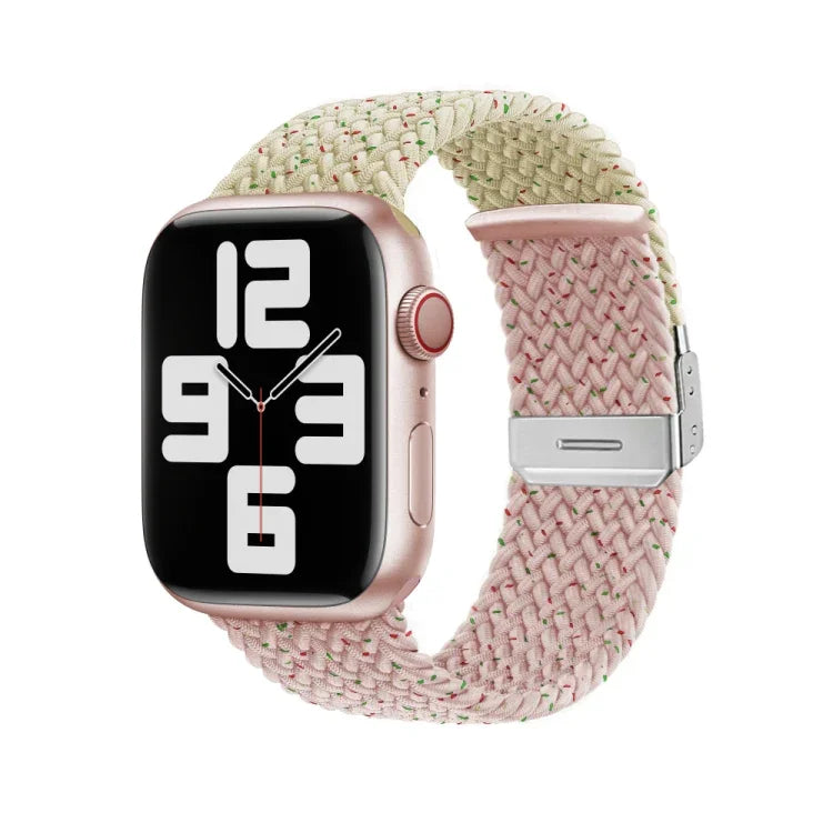 Dây đồng hồ khóa thêu bện nylon, Dành cho Apple Watch Series 8&7 41mm, Dành cho Apple Watch Series 8&7 45mm
