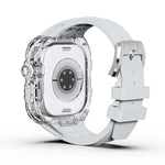 Dây đồng hồ vỏ giáp cao su flo trong suốt, Dành cho Apple Watch Ultra 3 / 2 / 1 49mm