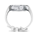 Dây đồng hồ vỏ giáp cao su flo trong suốt, Dành cho Apple Watch Ultra 3 / 2 / 1 49mm