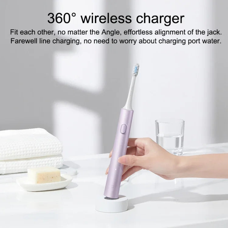 Bàn chải điện Xiaomi Mijia Sonic chính hãng T302, T302 (tím), T302 (đen), T302 (bạc)