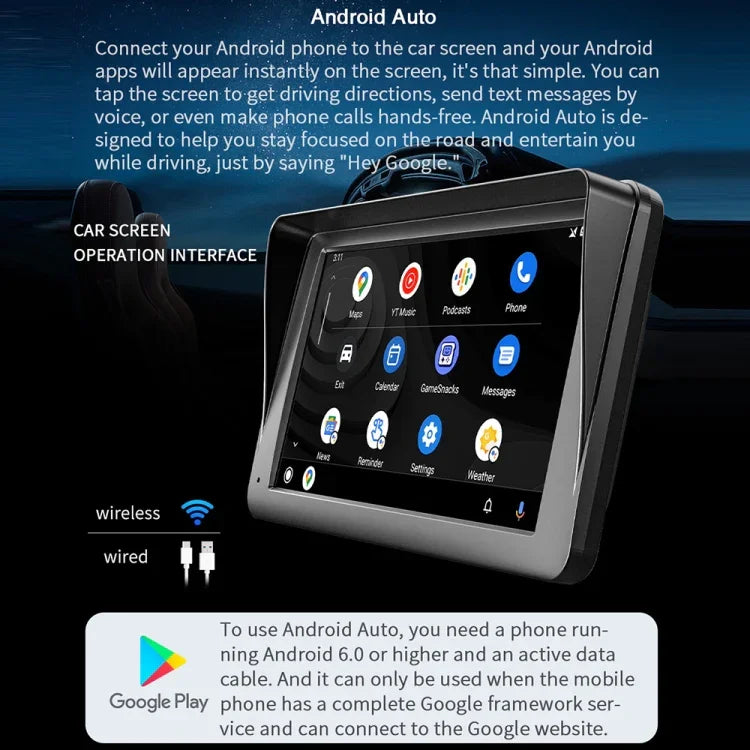 Máy nghe nhạc MP5 Bluetooth ô tô 7 inch B5300 hỗ trợ kết nối điện thoại di động, B5300