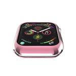 Ốp bảo vệ TPU mạ kim loại lỗ tròn rỗng, Dành cho Apple Watch Series 6 / 5 / 4 / SE 2025 / 2023 / 2022 40mm, Dành cho Apple Watch Series 3 & 2 & 1 42mm