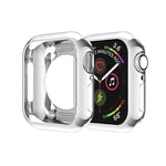 Ốp bảo vệ TPU mạ kim loại lỗ tròn rỗng, Dành cho Apple Watch Series 6 / 5 / 4 / SE 2025 / 2023 / 2022 40mm, Dành cho Apple Watch Series 3 & 2 & 1 42mm