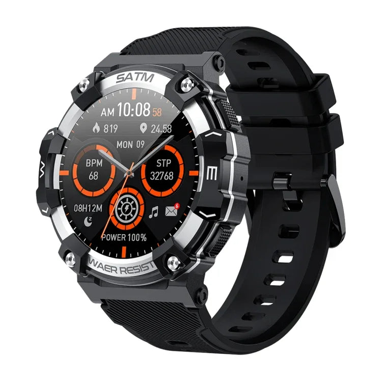 Đồng hồ thông minh PG666 màn hình TFT 1.39 inch, gọi Bluetooth, hỗ trợ theo dõi nhịp tim / huyết áp