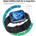 Vòng đeo tay thông minh S6 TWS tai nghe 1.91 inch, hỗ trợ gọi Bluetooth / theo dõi sức khỏe