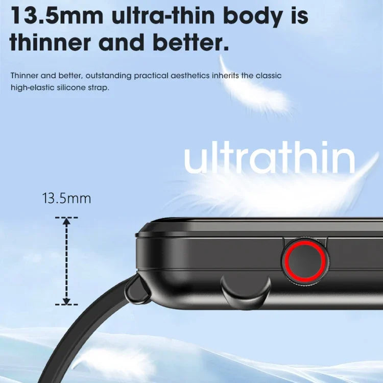Vòng đeo tay thông minh S6 TWS tai nghe 1.91 inch, hỗ trợ gọi Bluetooth / theo dõi sức khỏe