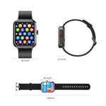 Vòng đeo tay thông minh S6 TWS tai nghe 1.91 inch, hỗ trợ gọi Bluetooth / theo dõi sức khỏe