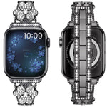Dây đồng hồ kim cương cỏ ba lá, Dành cho Apple Watch Series 8&7 45mm, Dành cho Apple Watch Series 8&7 41mm