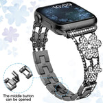 Dây đồng hồ kim cương cỏ ba lá, Dành cho Apple Watch Series 8&7 45mm, Dành cho Apple Watch Series 8&7 41mm