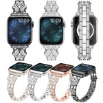 Dây đồng hồ kim cương cỏ ba lá, Dành cho Apple Watch Series 8&7 45mm, Dành cho Apple Watch Series 8&7 41mm