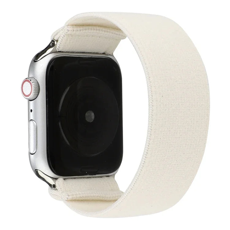 Elastic Nylon Braid Watch Band, For Apple Watch Series 8&7 45mm, For Apple Watch Series 8&7 41mm