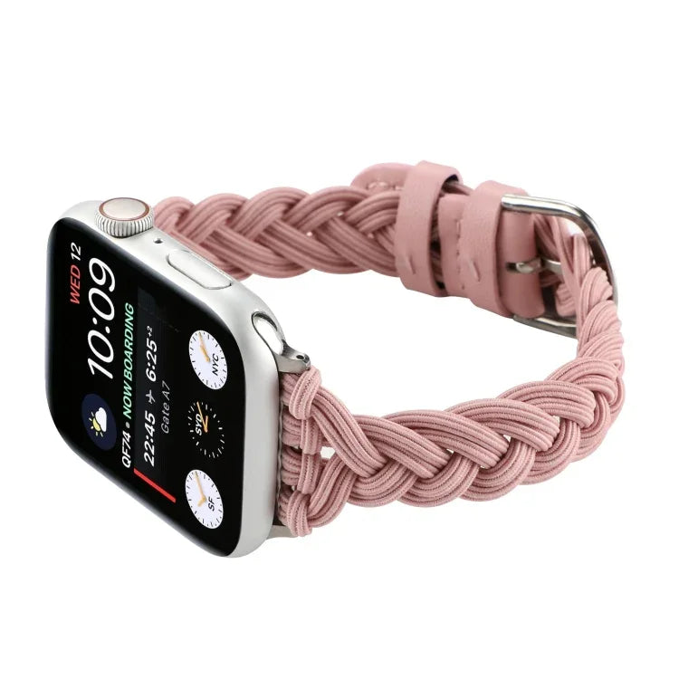 Dây đồng hồ nylon đàn hồi đơn bện, Dành cho Apple Watch Series 8&7 45mm, Dành cho Apple Watch Series 8&7 41mm
