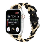 Dây đồng hồ nylon đàn hồi đơn bện, Dành cho Apple Watch Series 8&7 45mm, Dành cho Apple Watch Series 8&7 41mm