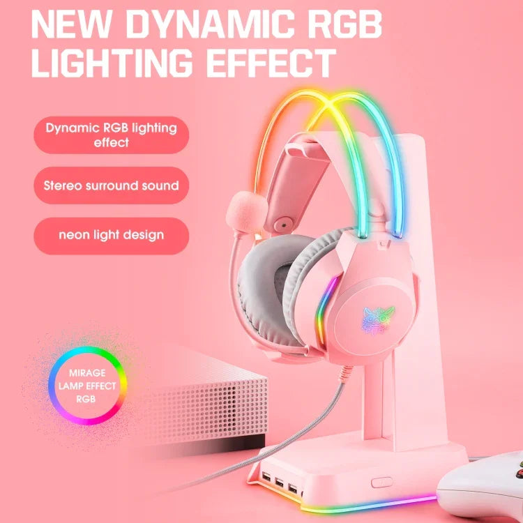 Tai nghe chơi game có dây RGB USB+3.5mm X26, X26