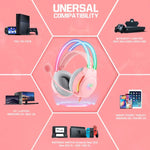 Tai nghe chơi game có dây RGB USB+3.5mm X26, X26
