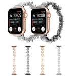 Dây đồng hồ kim loại vòng tay hoa, Dành cho Apple Watch Series 8&7 45mm, Dành cho Apple Watch Series 8&7 41mm