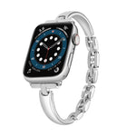 Dây đồng hồ kim loại mắt xích vòng tay, Dành cho Apple Watch Series 8&7 45mm, Dành cho Apple Watch Series 8&7 41mm