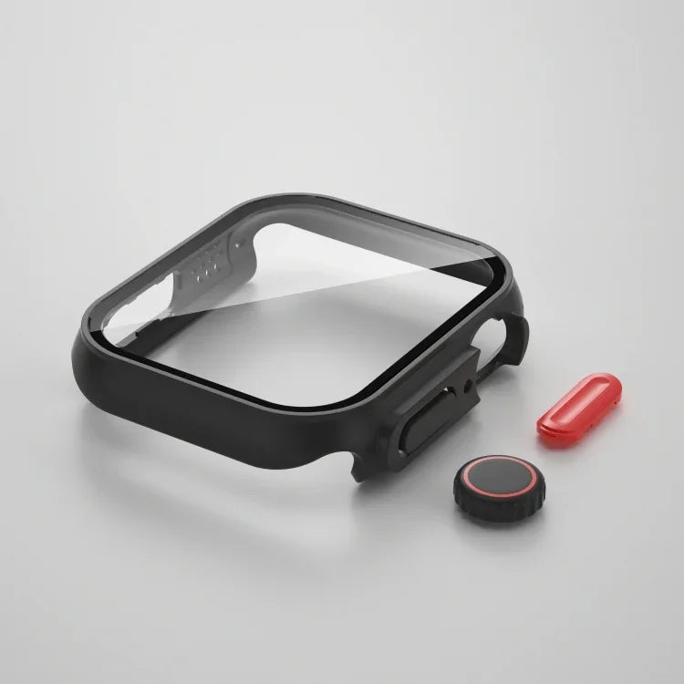 Ốp đồng hồ Film PC có nút tháo rời, Dành cho Apple Watch Series 9 / 8 / 7 41mm, Dành cho Apple Watch Series SE 2025 / SE 2 / 6 / SE / 5 / 4 40mm, Dành cho Apple Watch SE 2025 / SE 2 / 6 / SE / 5 / 4 40mm