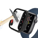 Ốp đồng hồ Film PC có nút tháo rời, Dành cho Apple Watch Series 9 / 8 / 7 41mm, Dành cho Apple Watch Series SE 2025 / SE 2 / 6 / SE / 5 / 4 40mm, Dành cho Apple Watch SE 2025 / SE 2 / 6 / SE / 5 / 4 40mm