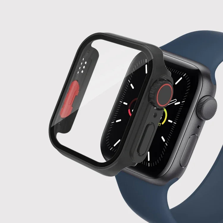 Ốp đồng hồ Film PC có nút tháo rời, Dành cho Apple Watch Series 9 / 8 / 7 41mm, Dành cho Apple Watch Series SE 2025 / SE 2 / 6 / SE / 5 / 4 40mm, Dành cho Apple Watch SE 2025 / SE 2 / 6 / SE / 5 / 4 40mm