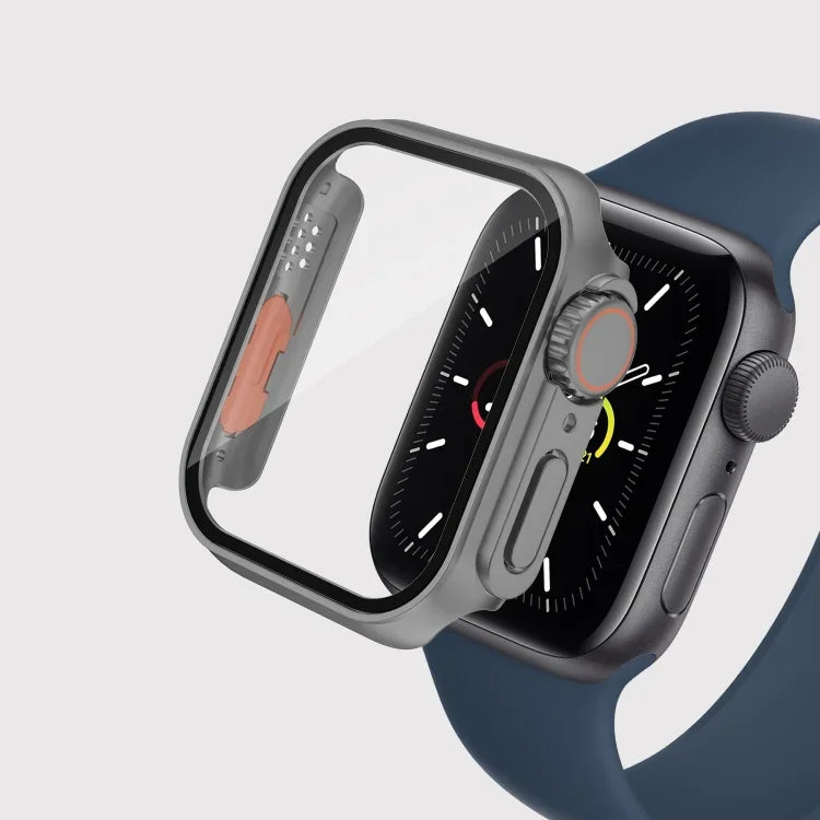 Ốp đồng hồ Film PC có nút tháo rời, Dành cho Apple Watch Series 9 / 8 / 7 41mm, Dành cho Apple Watch Series SE 2025 / SE 2 / 6 / SE / 5 / 4 40mm, Dành cho Apple Watch SE 2025 / SE 2 / 6 / SE / 5 / 4 40mm