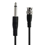 Cáp kết nối BNC đực sang phích cắm 6.35mm, 1m, 2m, 3m