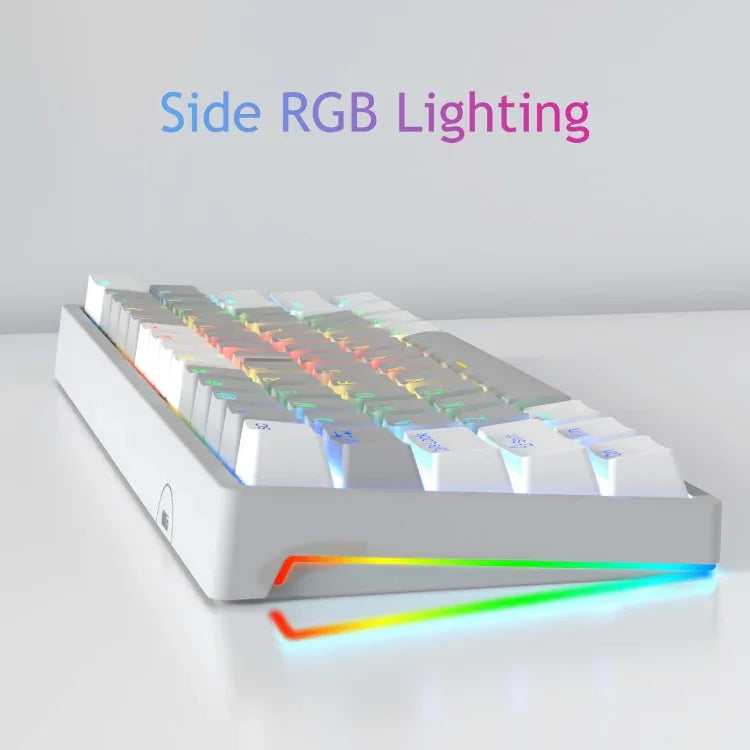 Bàn phím cơ có dây AULA F3261 Type-C 61 phím có thể thay nóng RGB
