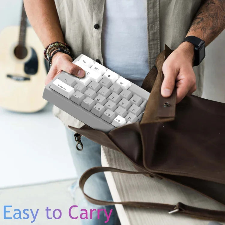 Bàn phím cơ có dây AULA F3261 Type-C 61 phím có thể thay nóng RGB